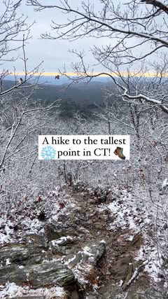 A favorite Connecticut loop hike in the tippy top left corner of the state where you’ll walk through MA and NY, experiencing peaks & views in all 3 states! ⛰️⛰️⛰️

You are correct if you’re thinking - I thought Bear Mountain was the highest in CT?! A