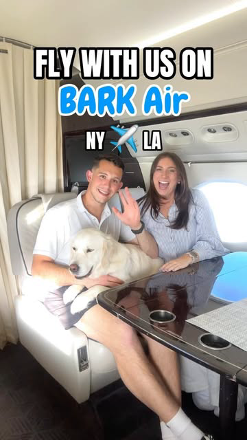 @barkair THANK YOU for inviting us to fly with you and for creating a brand new way for dogs to fly!!! 

Lets talk about our favorite experience in 2024👇🏼

From takeoff to landing our experience was incredible! Every single detail about BARK Air is