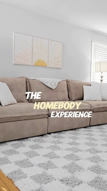 When you find the couch that aligns perfectly with your personality ✨️ Homebody ✨️

I am seriously obsessed with this kid and pet friendly couch from @stayhomebody. We got the color shell with 3 recliners, and it fits the whole family with a ton of r