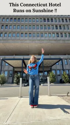 The ONLY zero emission hotel in the United States is in New Haven, Connecticut!!

☀️ To celebrate Earth Day, I’m partnering with @ConservationLawFoundation to find clean energy wins in New England! At @hotel_marcel_newhaven, in New Haven, Connecticut