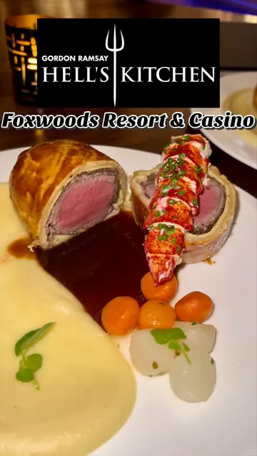 Nestled deep inside the Foxwoods Resort & Casino is one of the 7 North American locations for Gordon Ramsay’s Hell’s Kitchen. It’s based basically on the VERY popular TV show that’s 21 seasons deep. This is the 2nd to last location to open up (Miami 