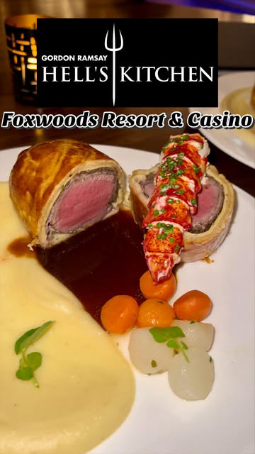 Nestled deep inside the Foxwoods Resort & Casino is one of the 7 North American locations for Gordon Ramsay’s Hell’s Kitchen. It’s based basically on the VERY popular TV show that’s 21 seasons deep. This is the 2nd to last location to open up (Miami 