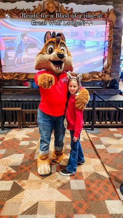 🐺 Nothing howls fun like adventures at @greatwolflodge! 🩷 ad.  Thank you so much @GreatWolfLodge Northern California in Manteca for hosting us!  Did you catch some of the adventures in my stories!?  Such a blast!!  

They’ve got everything!  …Yoga 