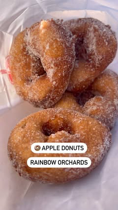 Went back to Apple Hill last week and stayed a creature of habit by going to the same spots 😩🫣 

Next time I want to try hitting up a few new orchards (24Carrot & Larsen’s specifically) but I really do love these spots - they just remind me of fall