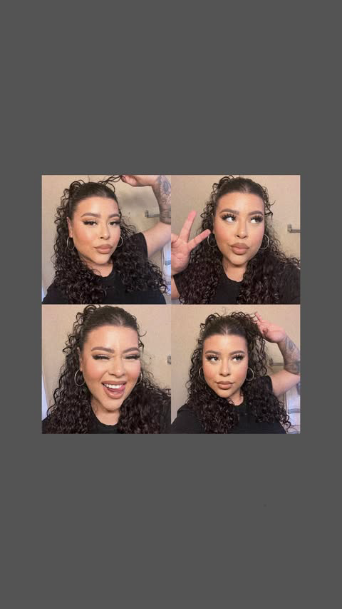 When my hair is starting to get crazy this is my go to hairstyle🤌🏼✨