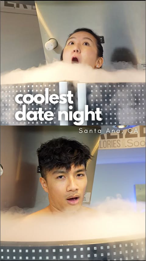 the COOLEST date! ❄️ a MUCH needed rest & recovery date for us too! have you tried cryotherapy before!? share your experience with us! 👇🏼

📍 CryoSpot | @cryospot | Santa Ana, CA
🔸 1 Cyrotherapy Session (~3 minutes) - $40 
(or 5 sessions for $120)
