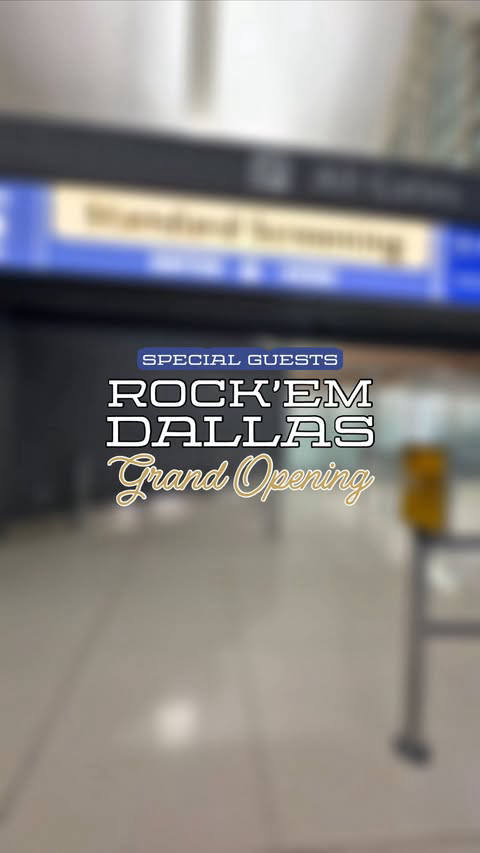 DRUMROLL please…✨🥁🎶

Our NEXT special guest is the one and only @iblancaj ✨🥳 She’ll be joining us in Dallas, TX for our Grand Opening THIS SATURDAY Nov 8th!❤️‍🔥

See y’all this Saturday?👀
📍5850 Lyndon B Johnson Fwy Dallas, TX 75240

#rockem #ro