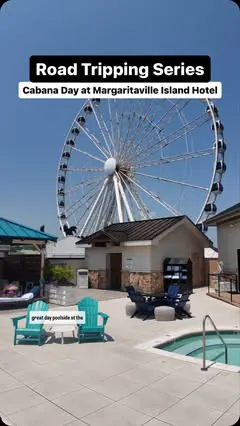 🌟 Day 13 of our road tripping series: Celebrating Father’s Day with Kurt was pure bliss! 🚗💼

We kicked off at Margaritaville Island Resort with a relaxing cabana day—swimming, lounging, and enjoying a delicious lunch. @margaritavilleislandhotel 🌴