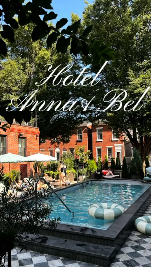 Hotel Anna & Bel in Fishtown: the vibes and interior design? 10/10 immaculate. ✨ But just know you’re paying for the aesthetic ($$$) Worth it for the experience though and would die to take a staycation here! 🍸🖤🍝 
. 
. 
. 
#Fishtown #PhillyEats #P