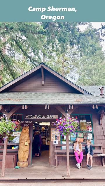 🌲Camp Sherman is truly an Oregon gem!

Just 35 miles northwest of Bend, Camp Sherman is a small community spread across 80 acres alongside the Metolius River in the Deschutes National Forest.

I initially thought it was just a campground, but it’s a