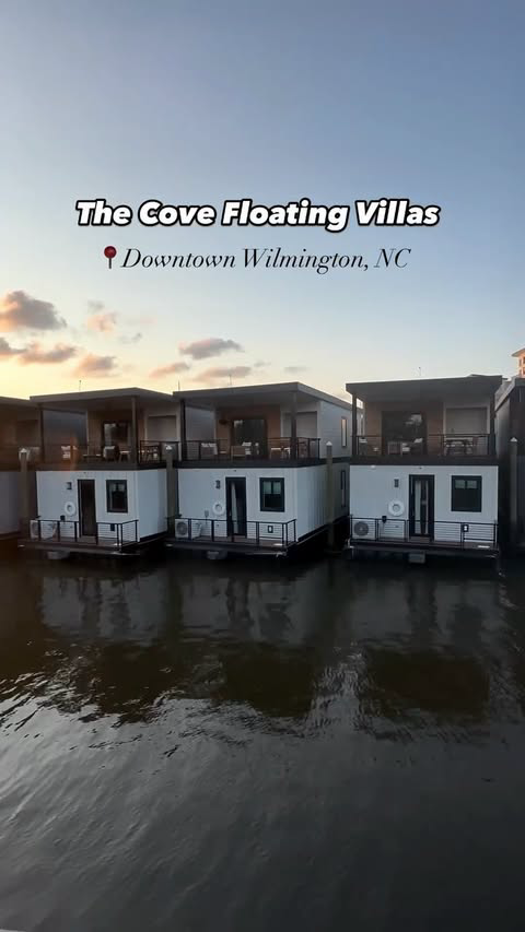 It turns out all I needed was a getaway to experience staying at a floating house villa!

📍The Cove in downtown Wilmington, NC
@thecove_wilmington 

Had the most amazing stay at The Cove located in Wilmington, Nc. We stayed at our pet friendly Santo