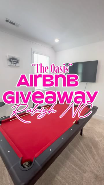 ✨G I V E A W A Y CLOSED✨

I have teamed up with @willberryestates to give ONE lucky person a ONE nights stay at “The Oasis” @willberryestates in Raleigh NC 📍 This is your opportunity to escape for ONE night at this cozy and modern AirBnB property. W