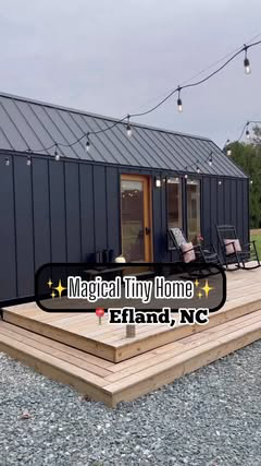 🎉✨Tiny Home Stay Giveaway✨🎉
Recently Christian and I stayed at an amazing Tiny Home in 📍Efland, NC (near Hillsborough). It was a magical experience and to celebrate hitting 20K followers🥳 I’ve teamed up with them to give one of our followers an o