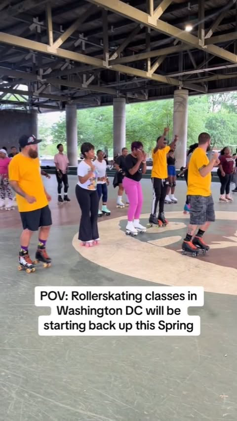Ready to lace up your skates again? 🛼  Lessons by @thelinkupdc and @chancealbury will be starting in no time! Who's signing up with you? 
🎥: @chancealbury #washingtondc #dcspring