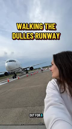 It was the 13th annual 5K/10K on the Runway at Dulles on Saturday, and I got to walk on the actual runway. It’s a yearly fundraiser for charities including @specialolympicsva #dmvlife #thingstodowashingtondc
