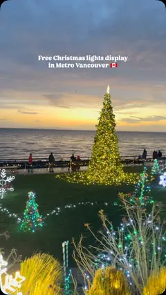 Enjoy the free Christmas lights display in metro Vancouver !

🗓️ December 7- Jan 12, 2025

📍Memorial Park, White Rock, BC, Canada 🇨🇦 
 
The area of Memorial Park where Bright Walk takes place is dog friendly.

Follow @thatcanadacouple for more su