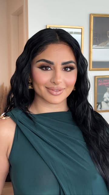 Hair & makeup for @iamginajudge 🫶🏼🫶🏼