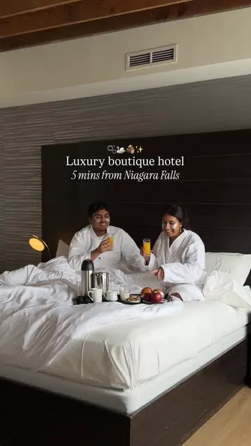 With Valentine’s Day around the corner, this is your sign to book a quiet escape together 💘

Tucked away in the heart of Niagara Falls, this boutique hotel is made for those who need a break from the noise 🫧

The Retreat package at @sterlinginnspa 