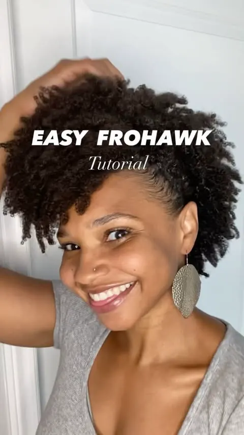 Have you ever had a style you’ve wanted to try, but you just kept putting off, only to LOVE it when you finally do?!? Or is it just me?? 🫠

I’ve been wanting to try this EASY fauxhawk (aka FROhawk) for SOOOO long, but never did! But glad I finally d