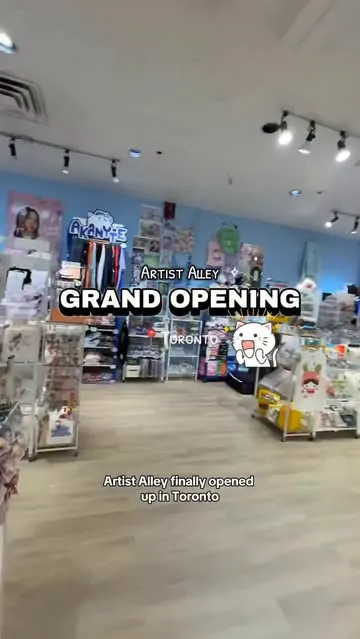 ARTIST ALLEY *SHOP is finally opening in TORONTO!! (permanently!!) 🎨💖✨ @artistalleyshop_toronto 

There are SOOOOOO MANY cute trinkets and merchandise to browse and pick through! It’s such a fun-filled store! Mark your calendars for their Grand Ope
