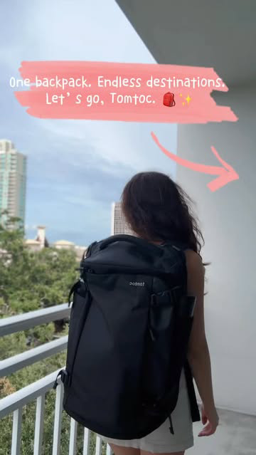 ✨Tired of paying for checked bags every trip? 😩 The tomtoc Carry-On Travel Backpack fits 7+ days of essentials, meets airline size rules, and saves you $$$ — all while being eco-friendly 🌱
I haven’t paid a baggage fee since switching! 🙌

🔗Grab yo