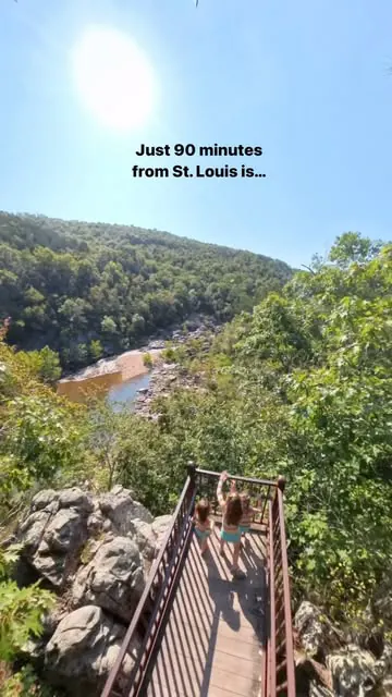 Those are some cool rocks, huh?!! 🎉

We love it here, and just 90 minutes from St. Louis!! 

📍Johnson’s Shut-ins State Park
148 Taum Sauk Trail
Middle Brook, MO 63656

What to know:
➡️check the water level online before heading here. It was a green