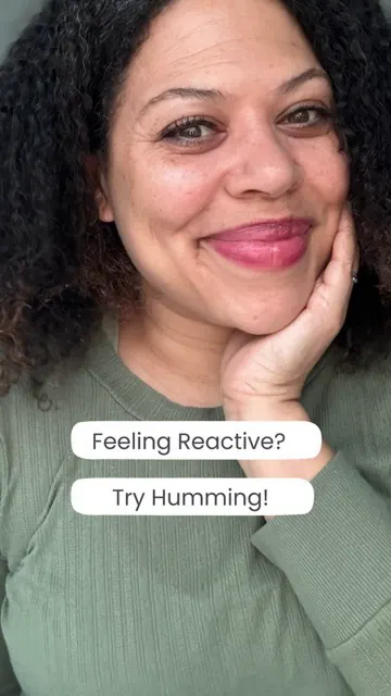 Did you know that something as simple as humming can activate your vagus nerve? 🎶✨ ⁠
⁠
This powerful nerve is like the body’s relaxation switch, promoting calmness and reducing stress. ⁠
⁠
So next time you’re feeling overwhelmed, try humming a sooth