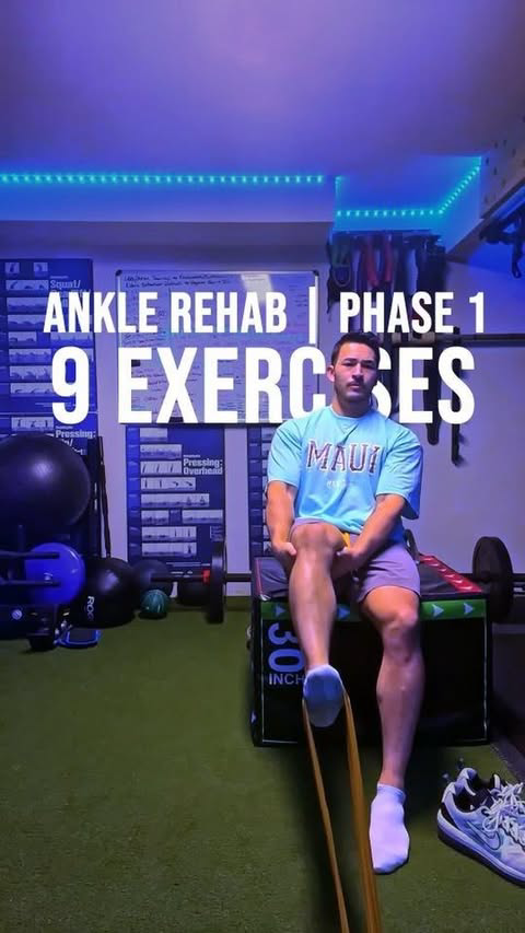 Ankle Sprain Recovery (ATFL) Phase 1:
The ankle complex comprises of muscles, tendons, and ligaments that are responsible for allowing multiplanar mobility/stabilization of the body’s weight/position. Ankle sprains are most common in sports that requ