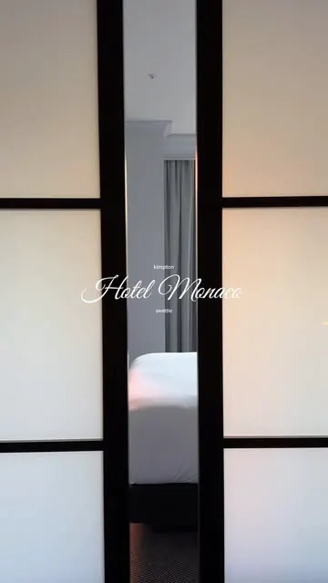 a hidden gem in the heart of downtown Seattle @monacosea 🤍 save this for your next stay #monacosea #staycation #hosted @kimpton @marinseattle