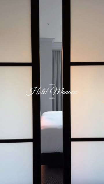 a hidden gem in the heart of downtown Seattle @monacosea 🤍 save this for your next stay #monacosea #staycation #hosted @kimpton @marinseattle