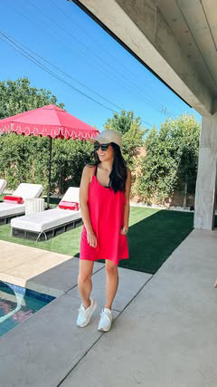 This dress is a best seller for good reason! It looks amazing on everyone. Has built in shorts and just the perfect thing to pop on for errands and running around after your kiddos. I finally grabbed this viral bag and it is SO good. You can fit so m