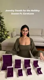 Elevate your festive style with CaratLane’s enchanting jewelry trends this holiday season! ✨💎 I’ve fallen for the allure of pearls, bringing a touch of glamour to every moment. Which trend resonates with your holiday vibe? Share your favorite look! 