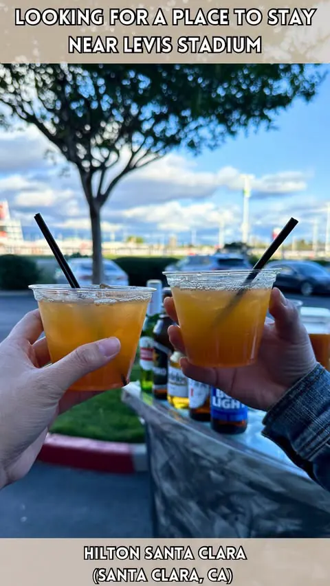 Looking for a place to stay near Levi’s Stadium? 🏟️ 🎉

HILTON SANTA CLARA (@hiltonsantaclara )
📍 4949 Great America Pkwy, Santa Clara, CA 95054

Looking for a place to stay near @levisstadium ? Check out the Hilton Santa Clara, it’s the closest ho