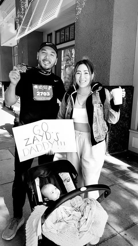 Since my boy has been born, it has been hard to get back into rhythm and finding time to work out. He’s almost 3 months and I’m learning to function with the little sleep I get. I decided to participate in the @sanjosehalf so he can look back and see