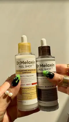 @dr.melaxin_global peel shots went viral on TikTok and i was so curious about them.. they do provide gentle exfoliation and i use them once a week.. if you want to try them, you can find them on amazon ot tiktok shop.. 

#peelshot #drmelaxin #drmelax