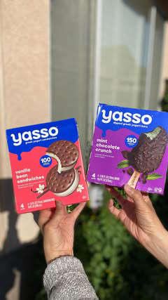 Beat the heat with @yasso frozen Greek yogurt snacks!! #ad 

These are some of the best tasting and creamiest snacks ever! Yasso uses quality ingredients to create a variety of delicious flavors that are high in protein and low in calories!

They hav
