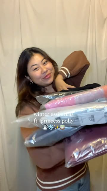 winter wardrobe essentials ft 
@princesspollyboutique ! ❄️☃️✨

use code MARIE20 for 20% off!  #princesspolly #princesspollyboutique #pppartner #princesspollydiscountcode