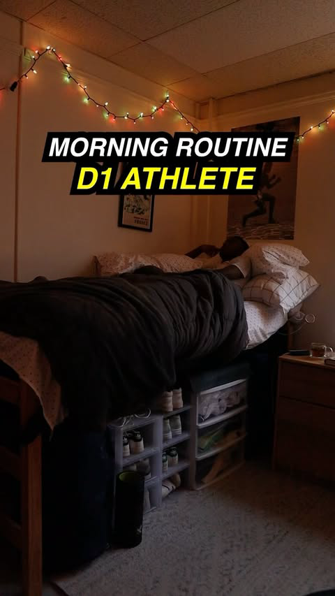 Morning routine of a D1 Athlete #shorts #reels #explore #track #trackandfield #d1 #athlete #d1athlete #sport #college #fordham #basketball #morning #morningroutine