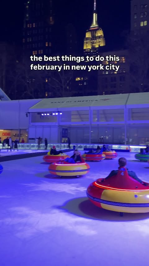 The month of love is here 💕 From cozy date night ideas to Heated Rivalry lookalike contests, check out our link in bio ➡️ @NYbucketlist to find 12 things to do in NYC this February ❄️ #NYbucketlist #nyc